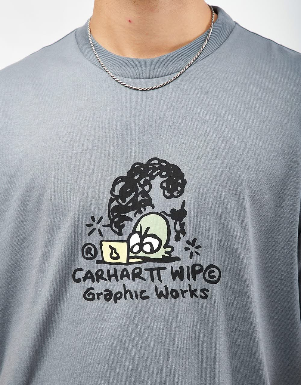 Carhartt WIP Graphic Works T-Shirt - Dove Grey