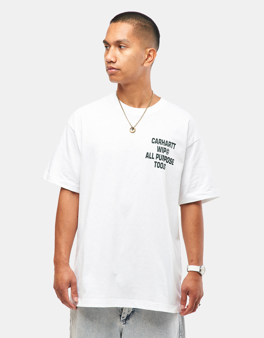 Carhartt WIP Cross Screw T-Shirt - White