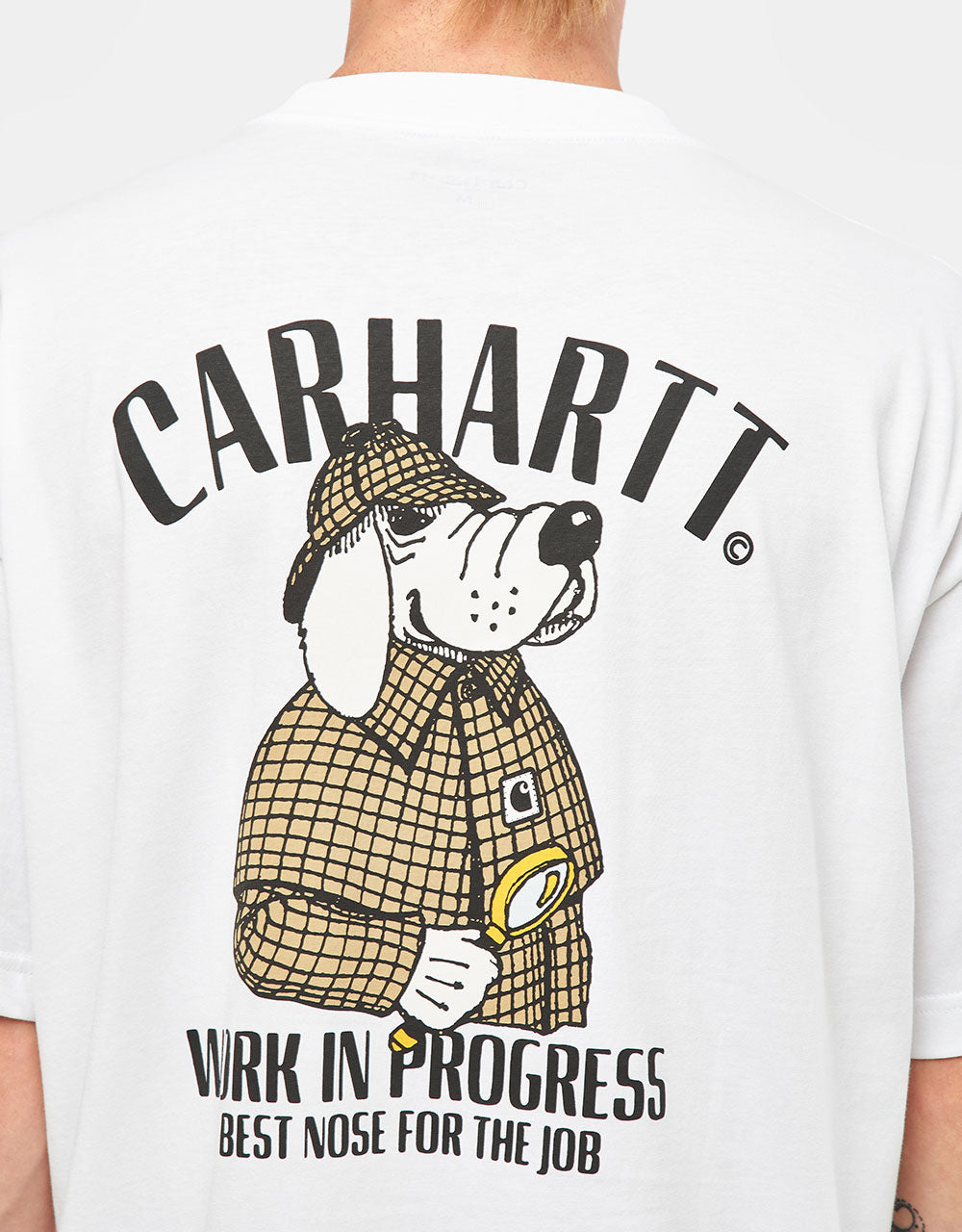 Camiseta Carhartt WIP Inspector - Blanco