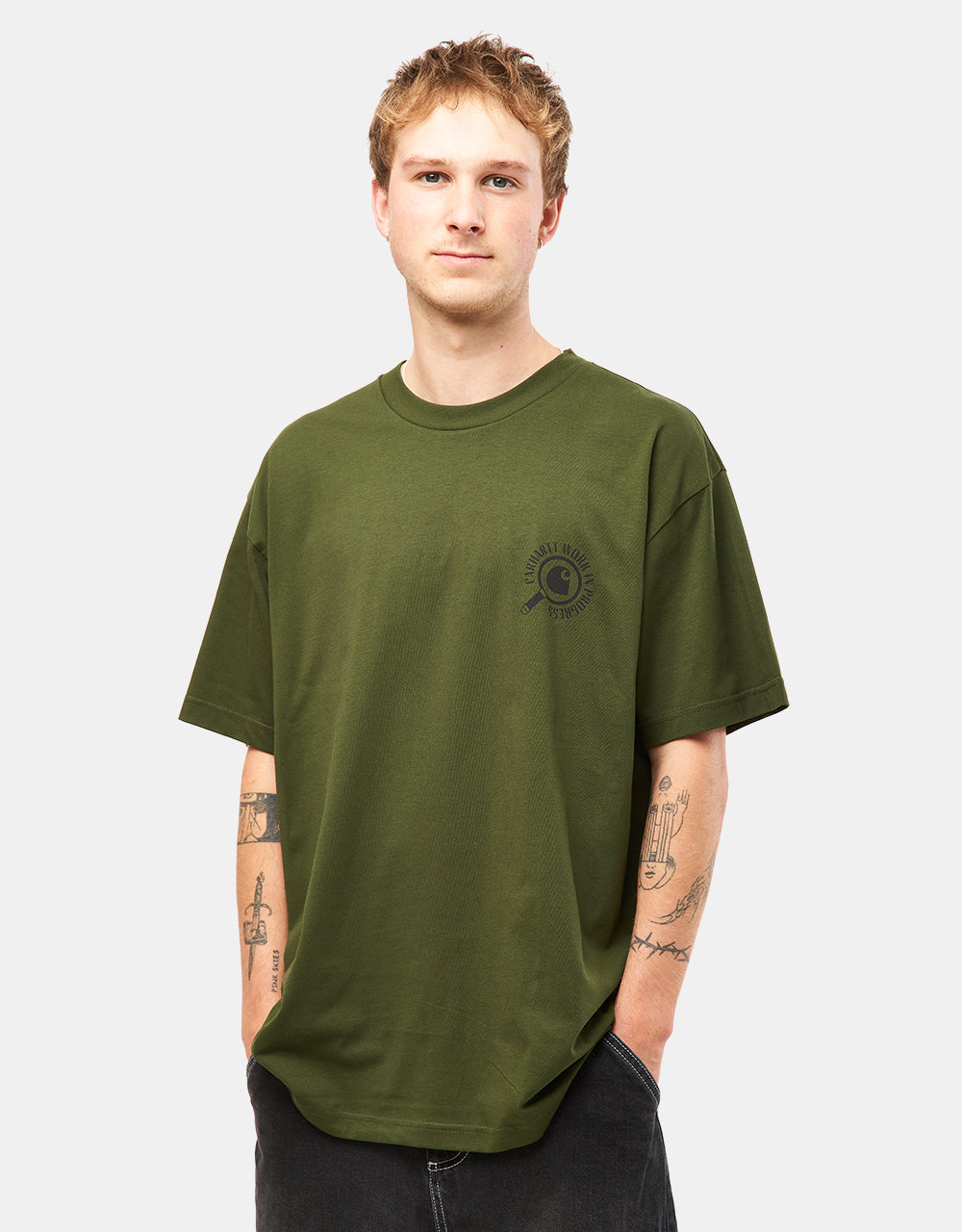 T-Shirt Carhartt WIP Inspector - Estragon