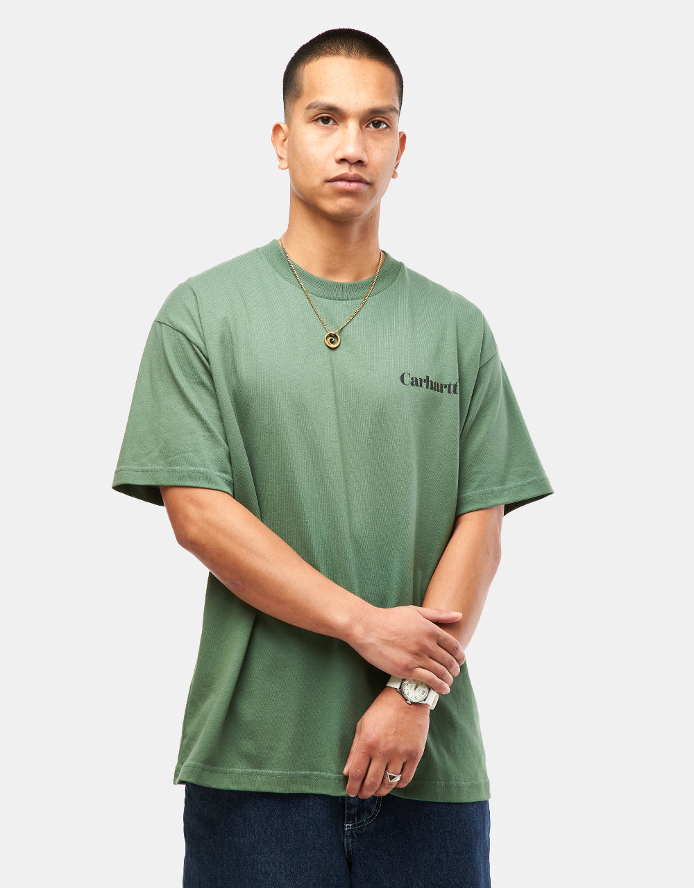 Carhartt WIP Fold Duck T-Shirt - Duck Green