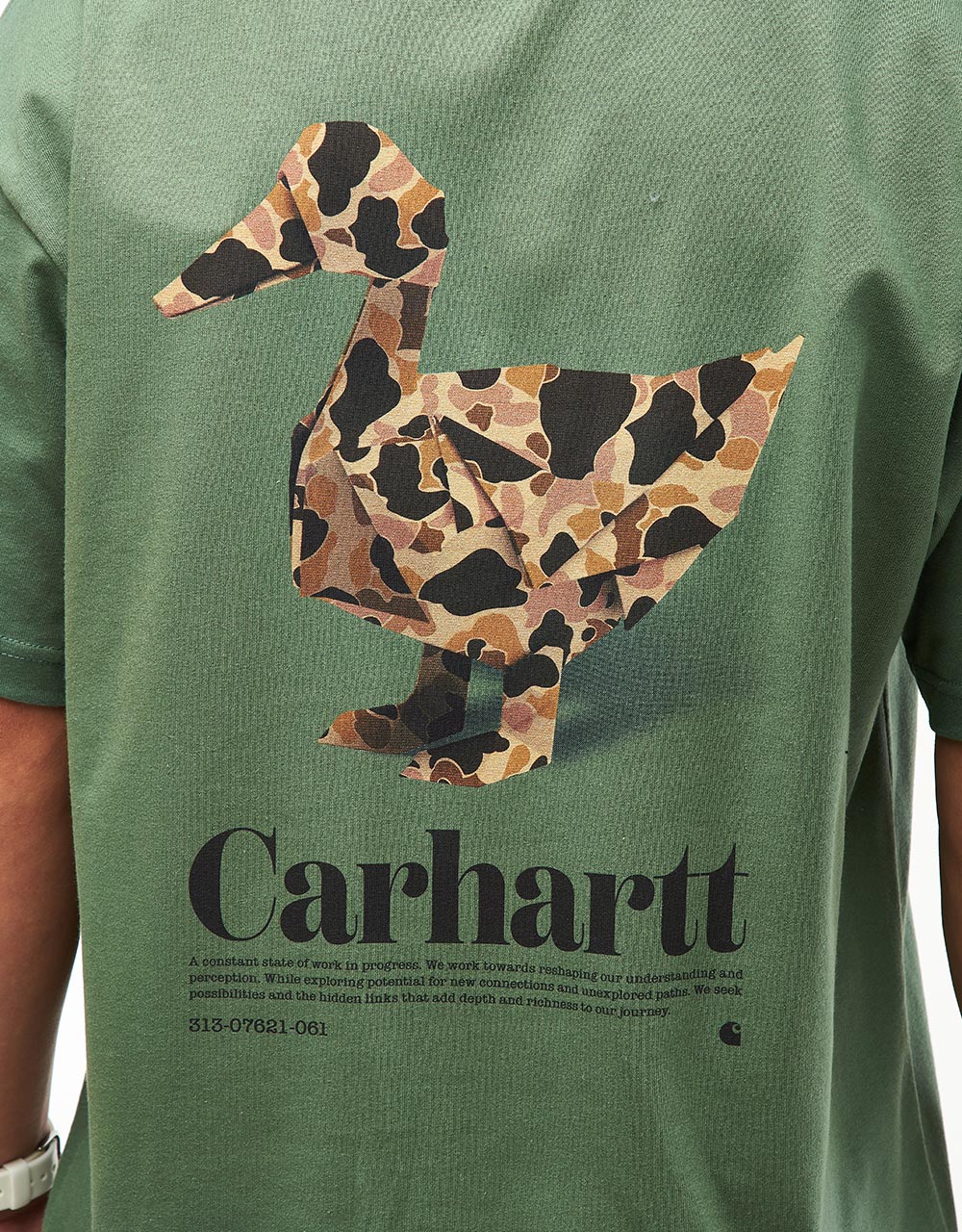 Carhartt WIP Fold Duck T-Shirt - Duck Green