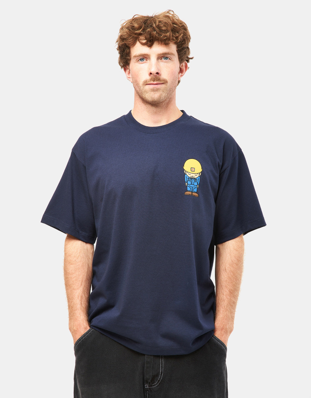 T-shirt Carhartt WIP Sumimasen - Bleu Air Force