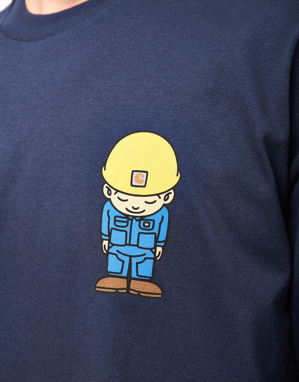 T-shirt Carhartt WIP Sumimasen - Bleu Air Force