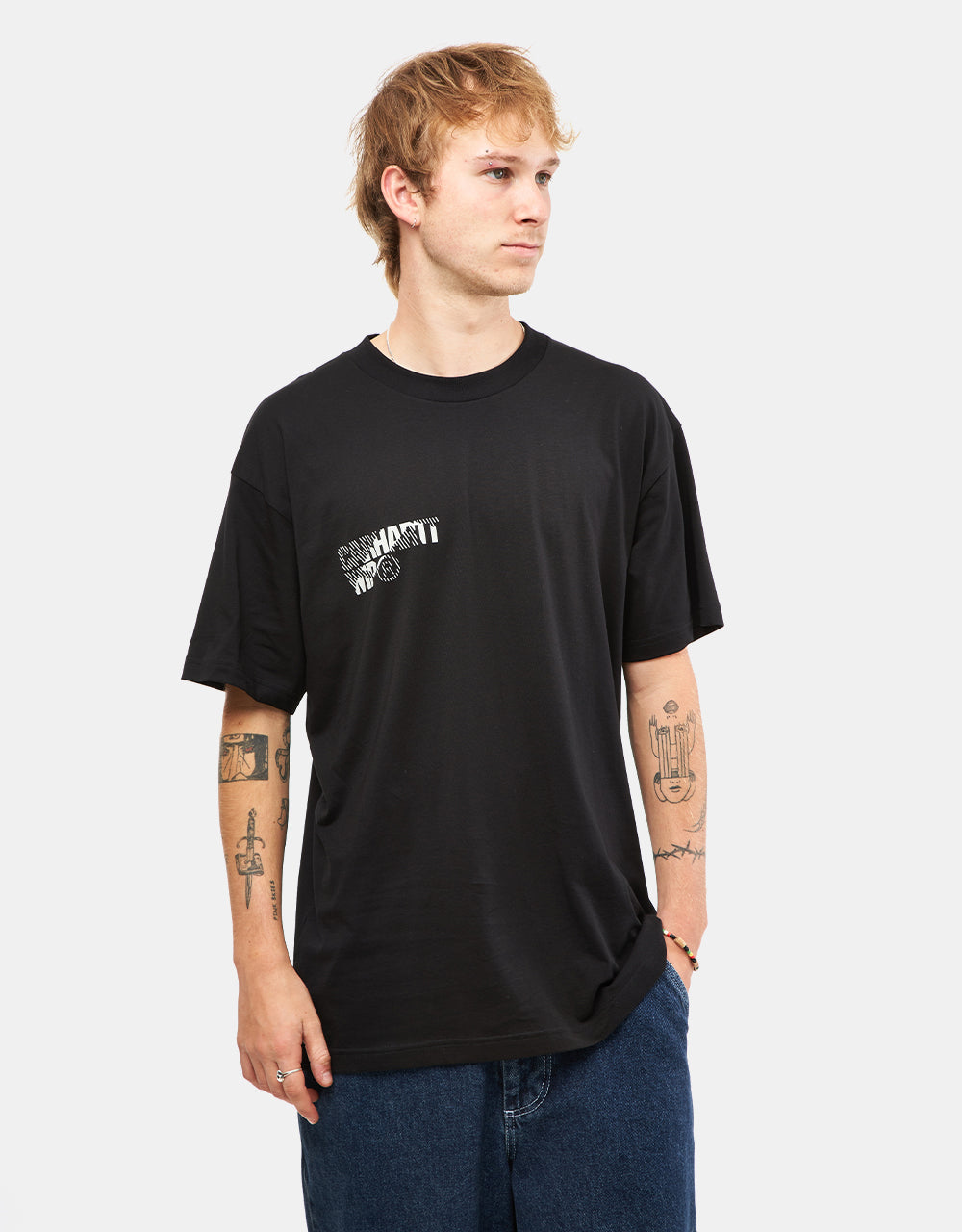 Carhartt WIP Jalou C T-Shirt - Black/Grey