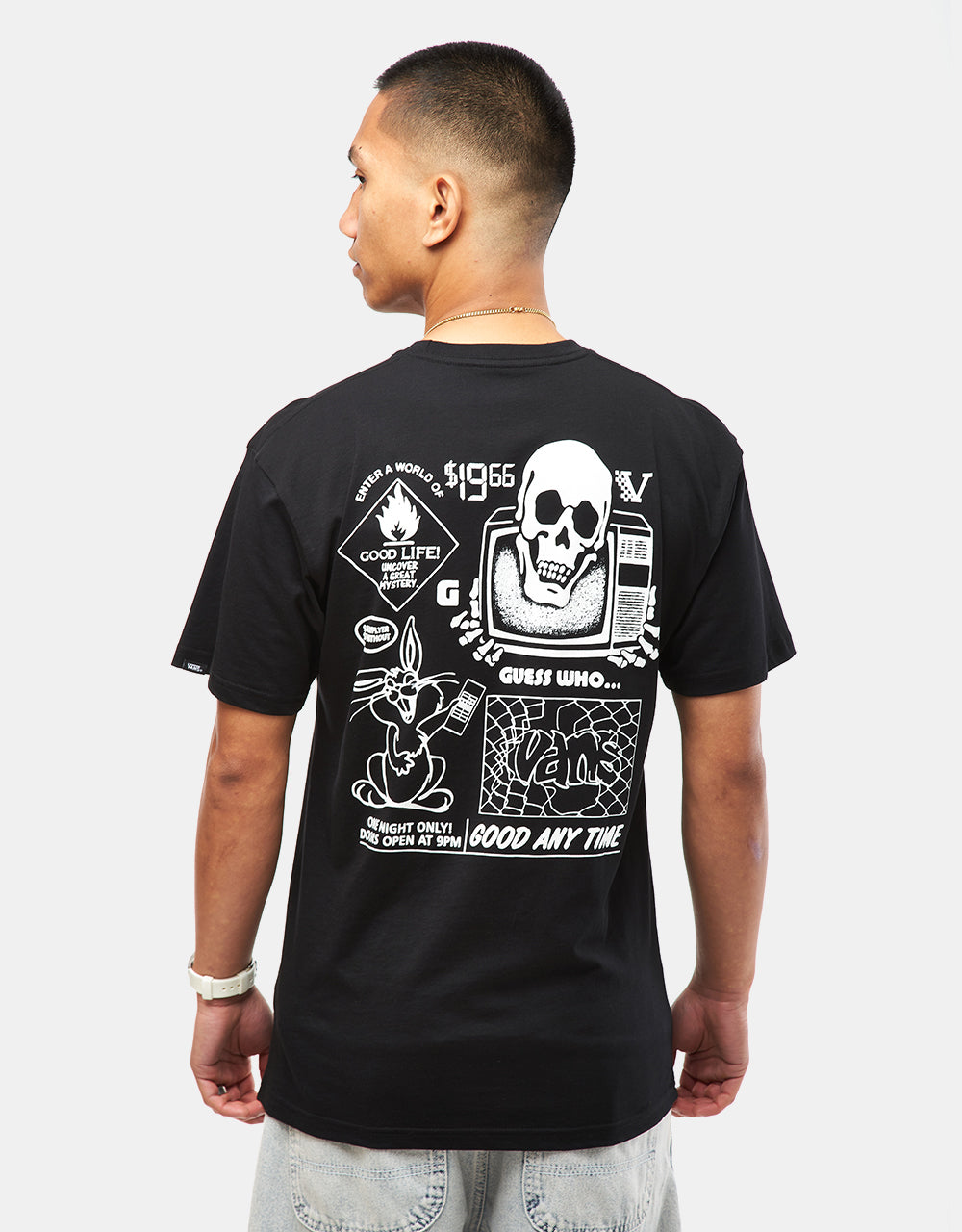 Vans Crazy Eddy T-Shirt - Black