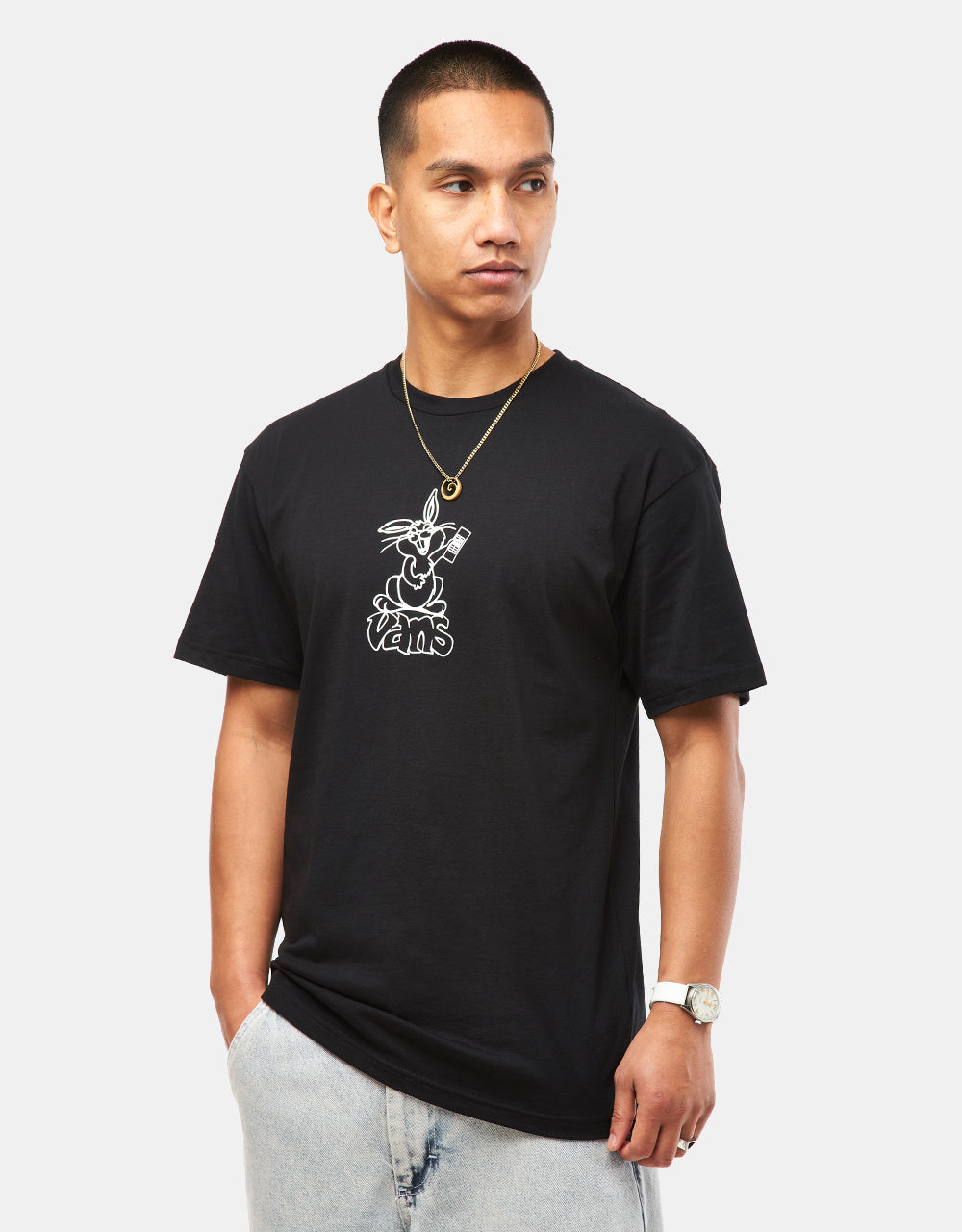 Vans Crazy Eddy T-Shirt - Black