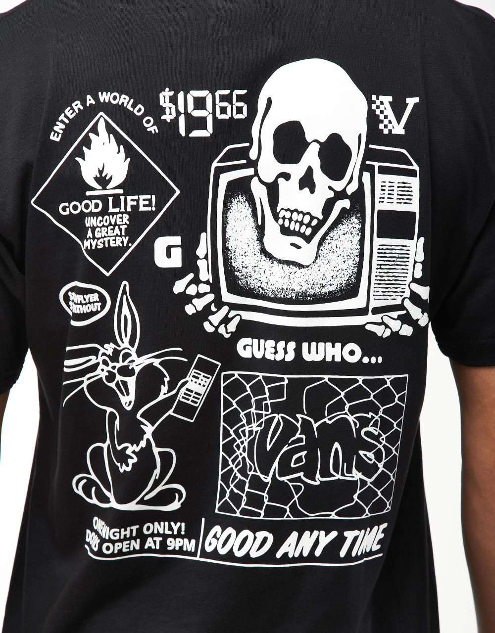 Camiseta Vans Crazy Eddy - Negro