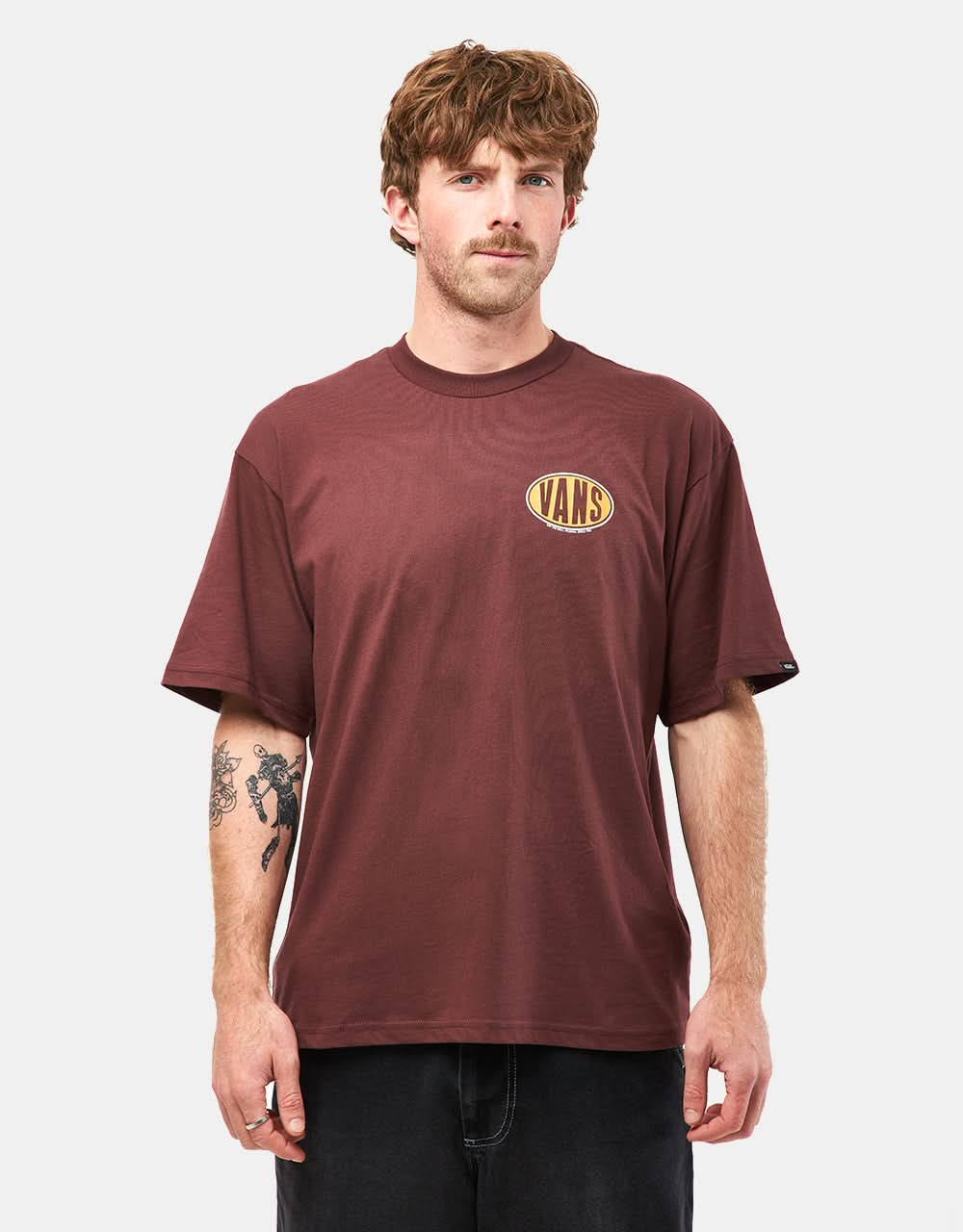 Vans Spray On T-Shirt - Bitter Chocolate