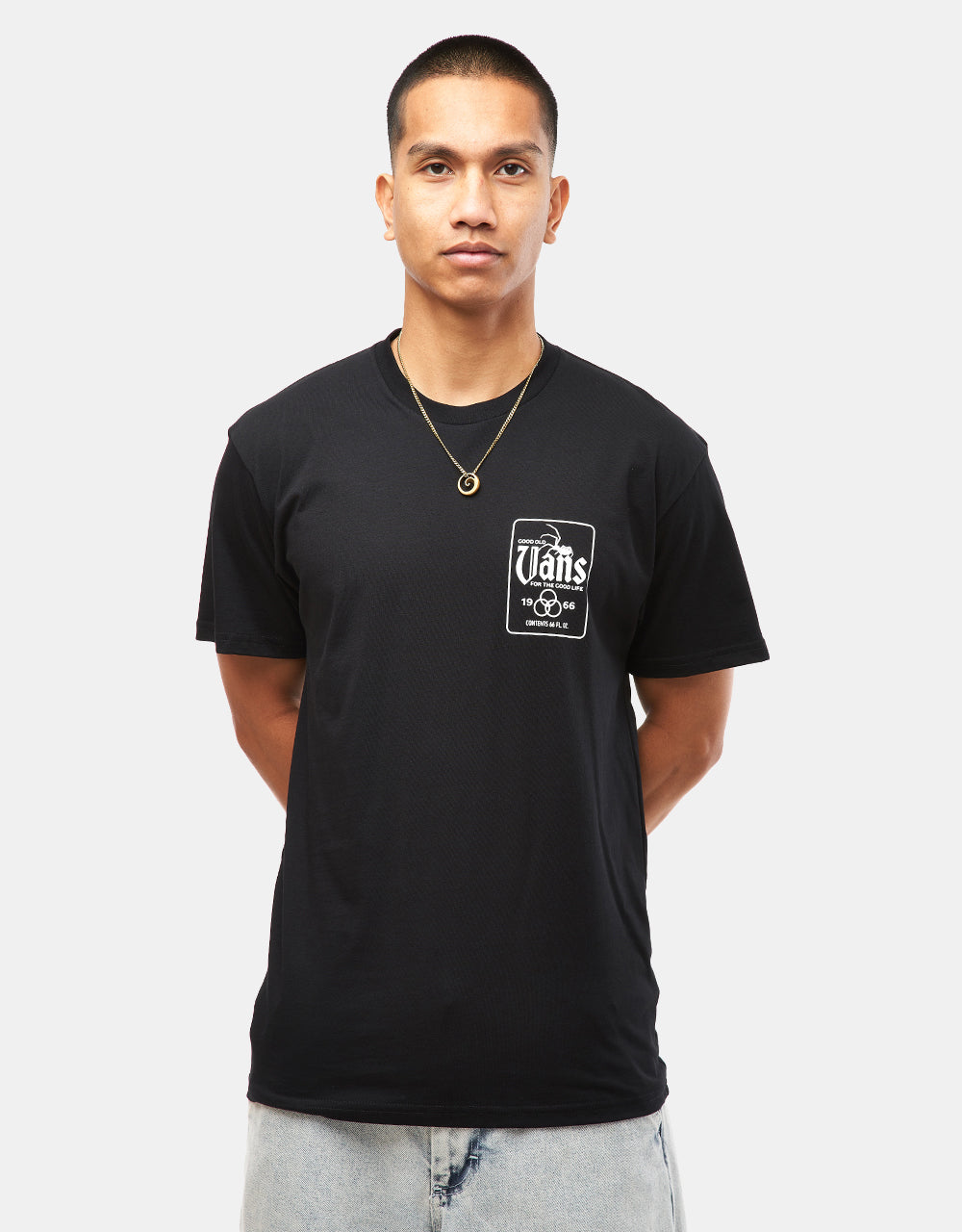 Vans Bucket List T-Shirt - Black