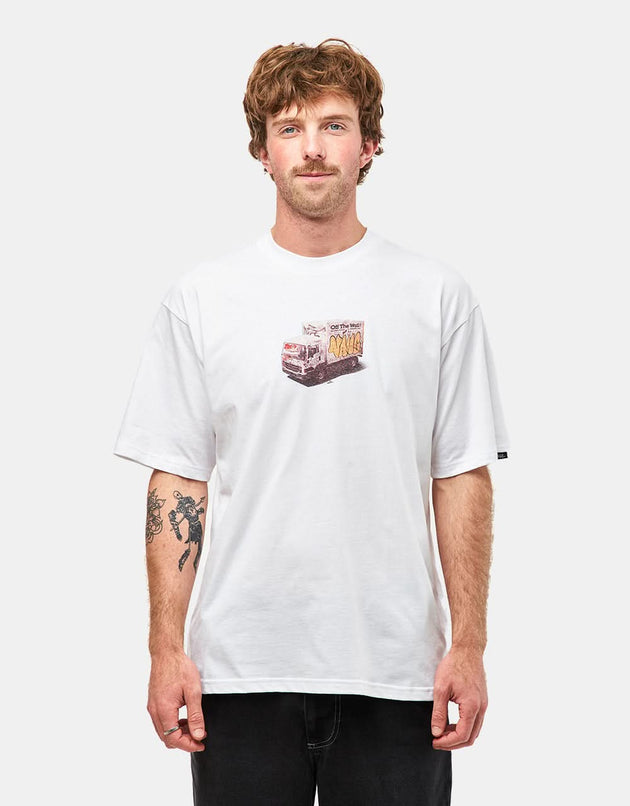 T-shirt Vans consegna speciale - bianca