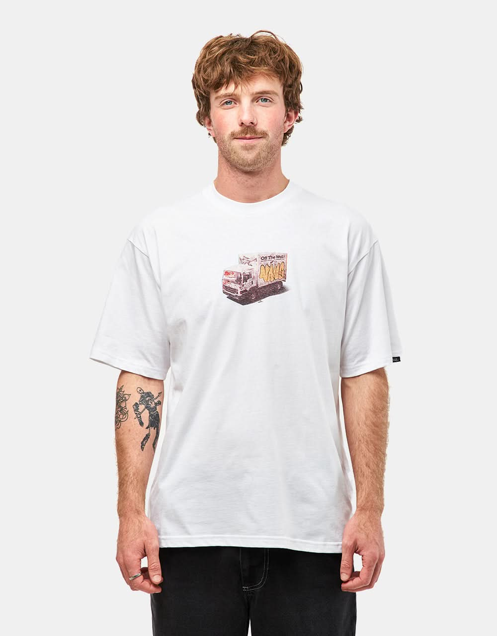 T-shirt Vans Livraison Spéciale - Blanc