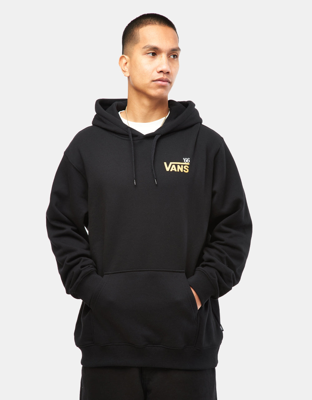 Vans Posted Loose Pullover Hoodie - Black