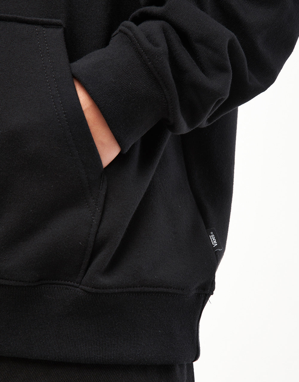 Vans Posted Loose Pullover Hoodie - Black