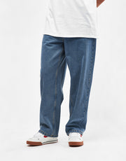 Vans Check-5 Baggy Denim Pant - Stonewash Blue