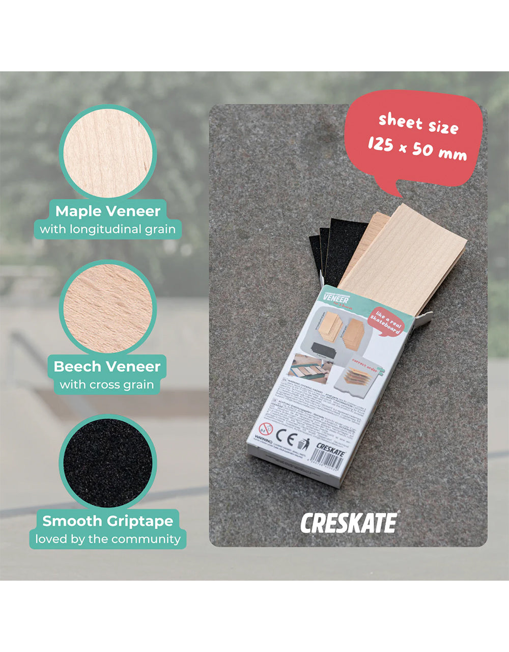 Creskate Standard Veneer - Multi