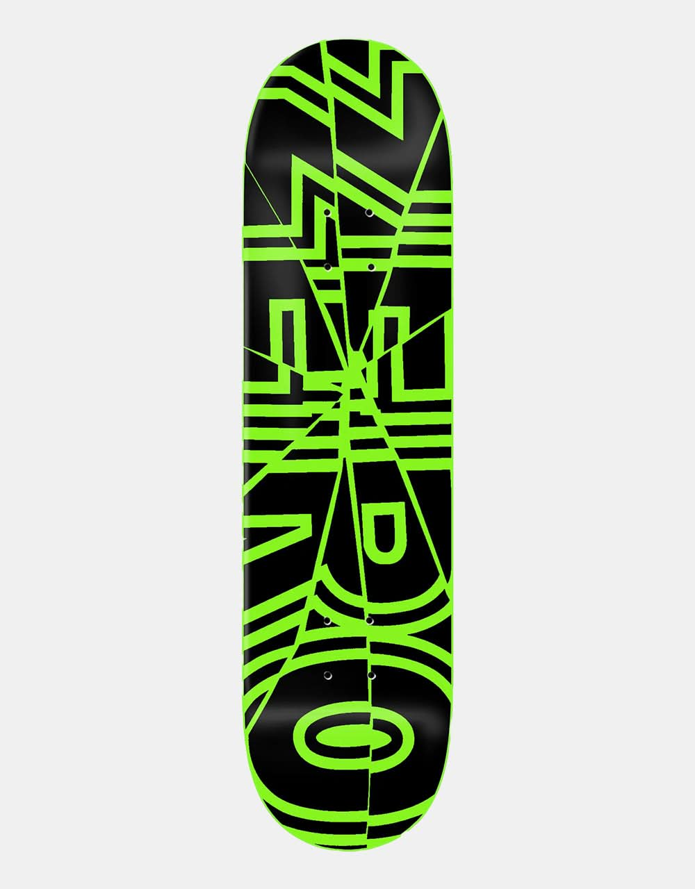 Zero Shattered Bold Dipped Skateboard Deck - 8.5"