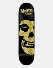 Zero Zero x Misfits Fiend Skull Collage Skateboard Deck - 8,25"