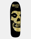 Zero x Misfits Fiend Skull Collage Shaped Skateboard Deck - 9.25"