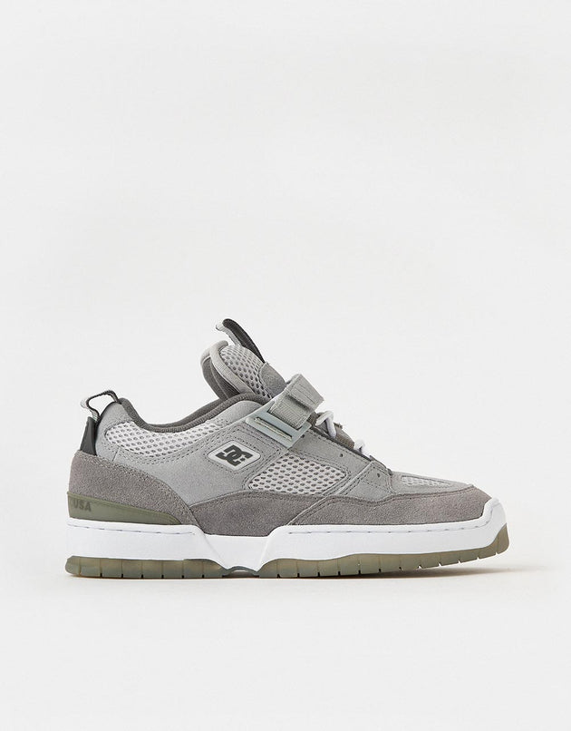 DC JS 1 Skate Shoes - Grey/Grey/Grey