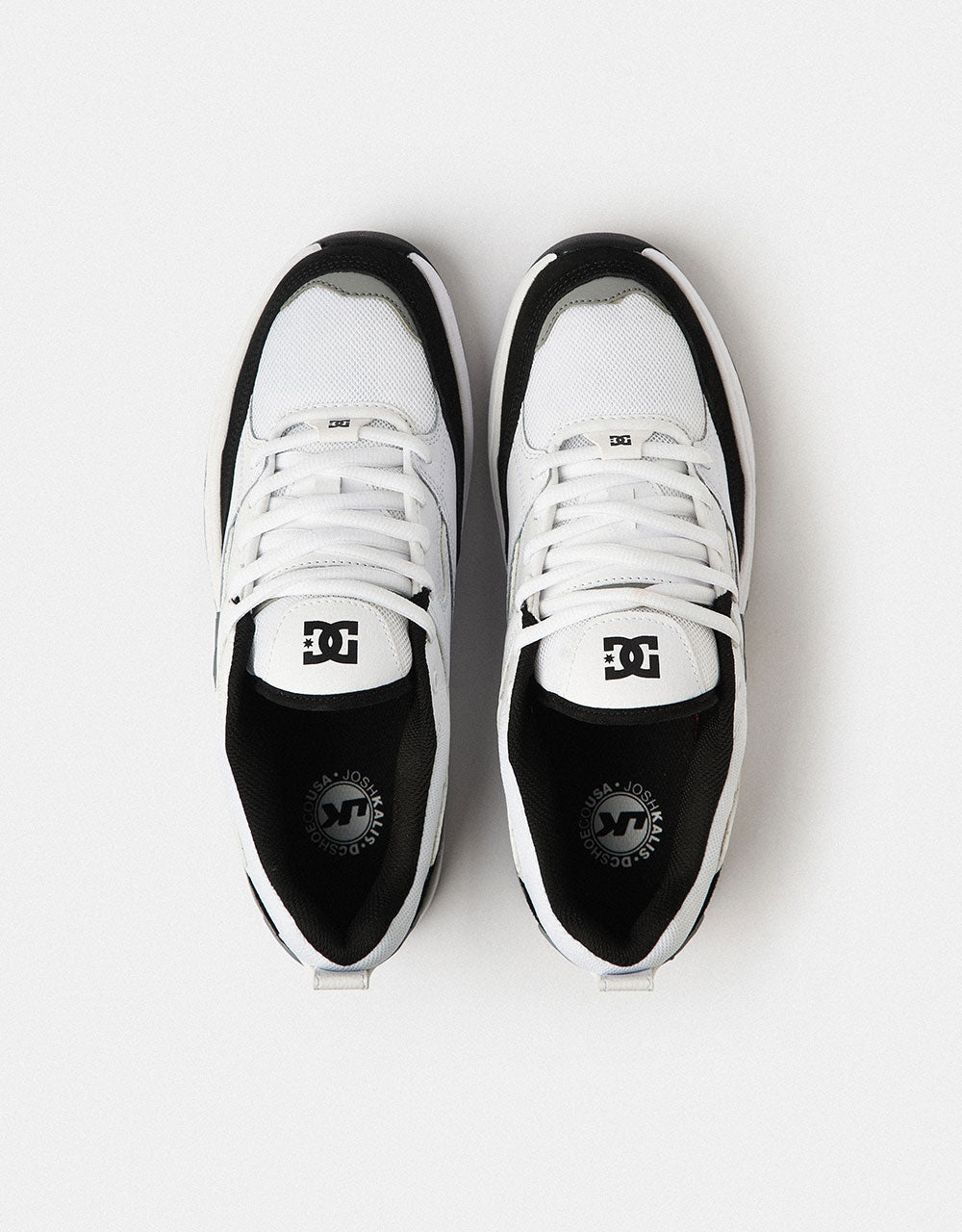 DC Ascend S Skate Shoes - White/Black/Black