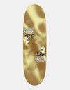 Heroin Symmetrical Gold Egg Skateboard Deck - 9.25”