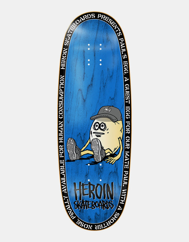 Planche de skateboard Heroin Paul's Egg - 10,4"