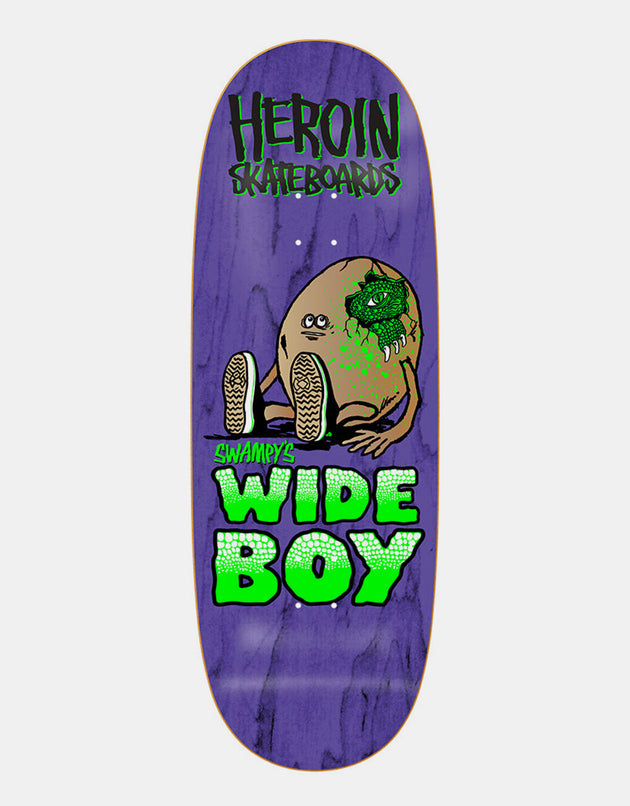 Heroin Swampzilla Skateboard Deck - 10.75”