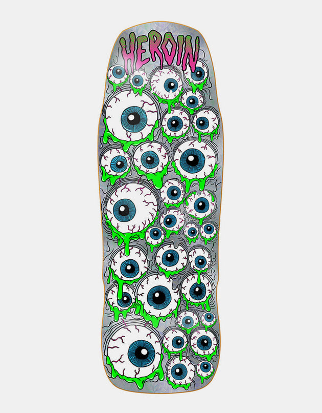 Heroin Holo Mutant Eyeballer Planche de skateboard - 10,125"