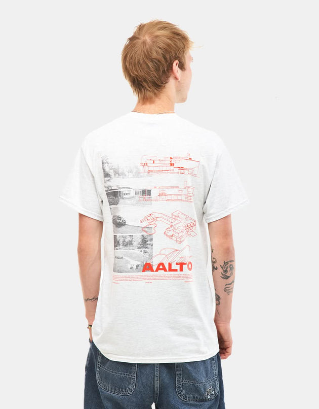 Camiseta Route One Aalto - Gris Ceniza