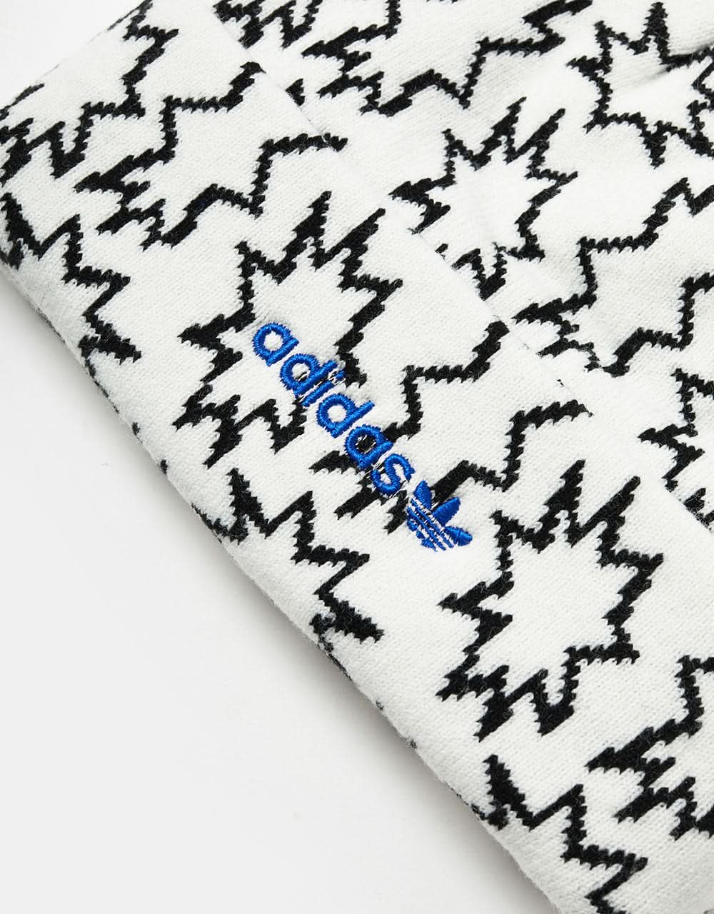 Adidas Burst Beanie - White/Black