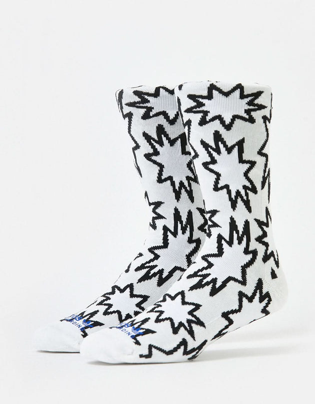 Calcetines Adidas Burst - Blanco