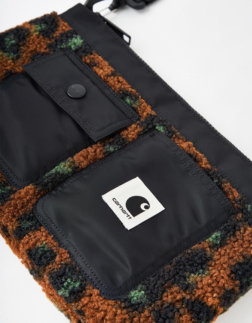 Carhartt WIP Orla Strap Bag - Camo Leo Jacquard/Tamarind/Black