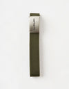 Carhartt WIP Chrome Clip Belt - Office Green