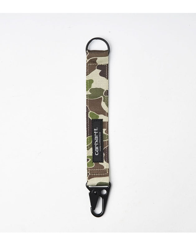 Porte-clés Carhartt WIP Jude - Camo Duck Jacquard/Vert