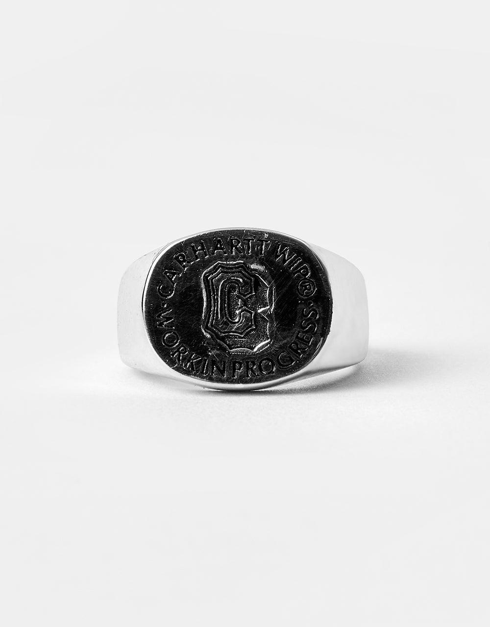 Carhartt WIP Varsity Signet Ring - Silver