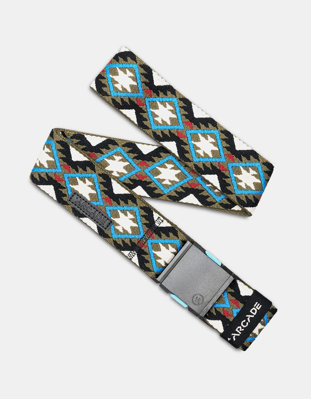 Arcade x Vernan Kee Twilight Belt - Oat/Turquoise