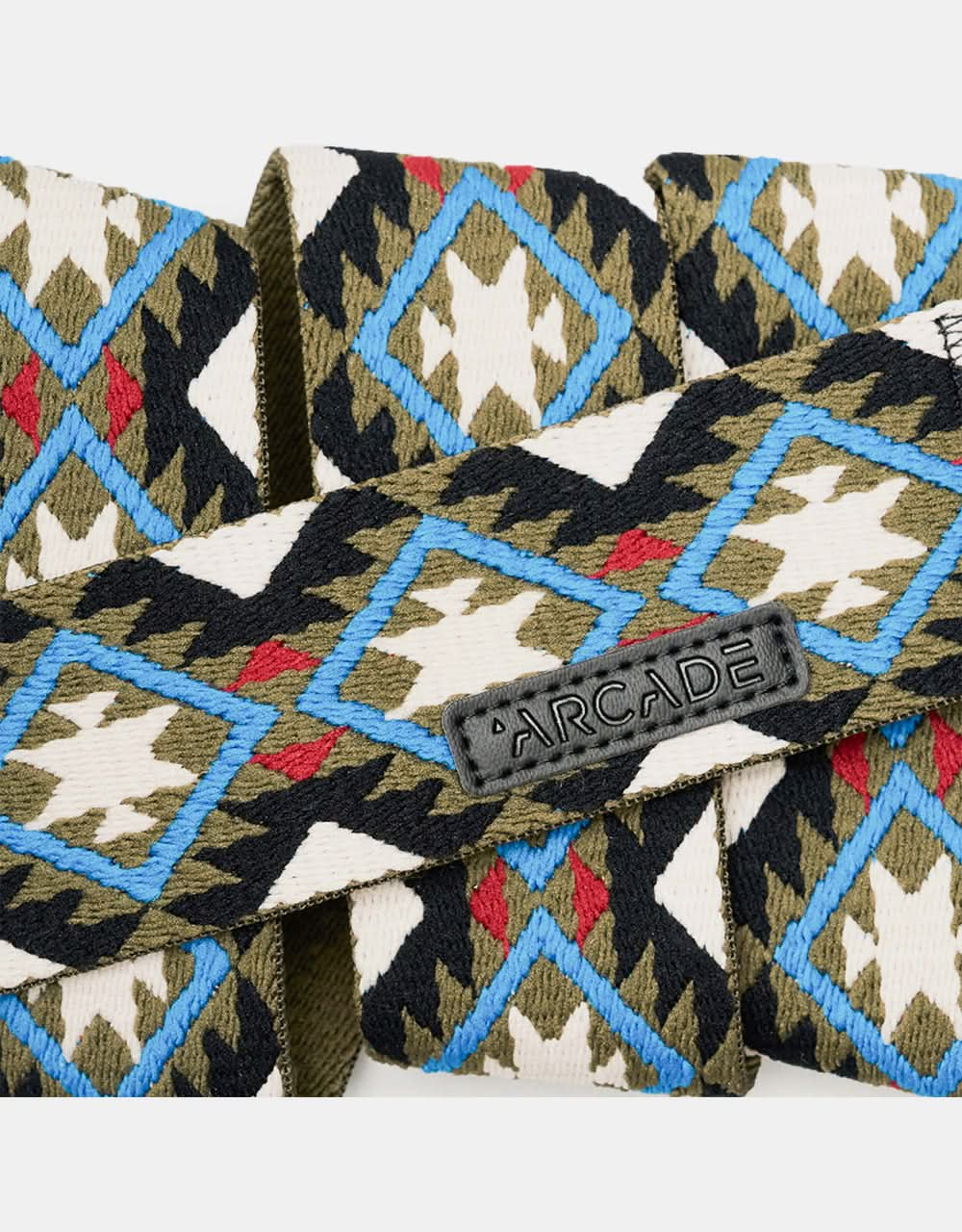 Arcade x Vernan Kee Twilight Belt - Oat/Turquoise