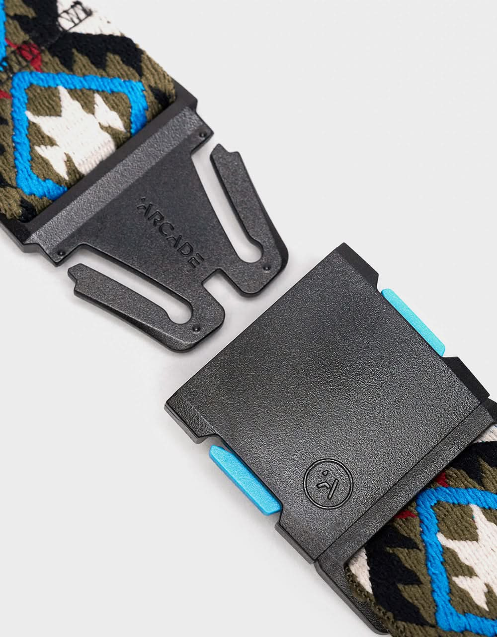 Arcade x Vernan Kee Twilight Belt - Oat/Turquoise