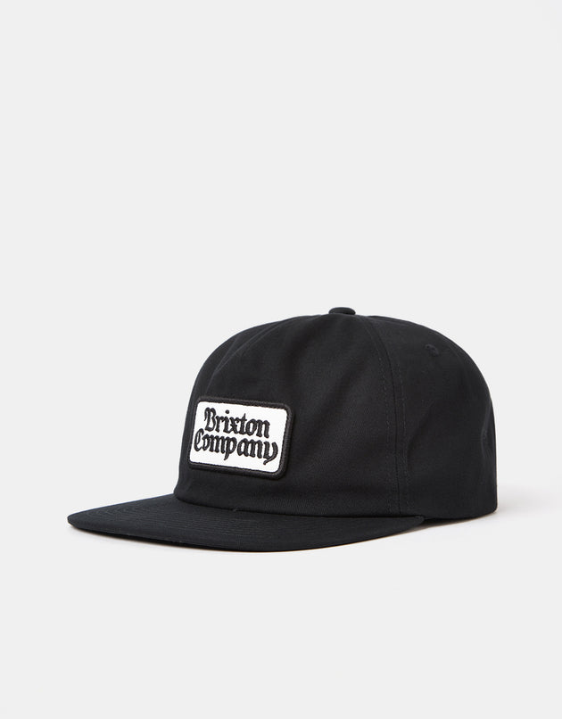 Cappellino Snapback Brixton Norvell - Nero