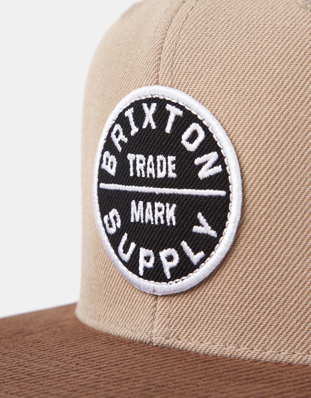 Casquette Snapback Brixton Oath III - Kaki/Sépia