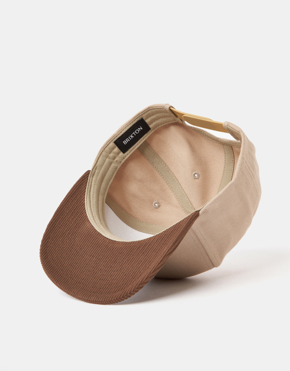 Brixton Oath III Snapback Cap - Khaki/Sepia