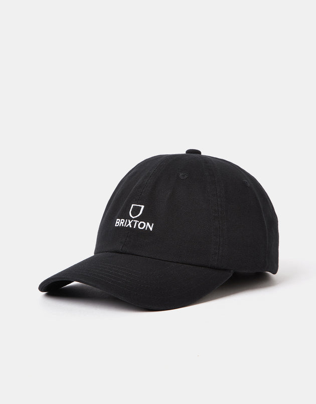 Brixton Alpha NetPlus® Casquette à profil bas - Rinçage noir/blanc