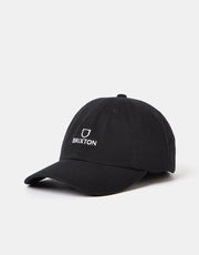 Gorra de perfil bajo Brixton Alpha NetPlus® - Enjuague negro/blanco