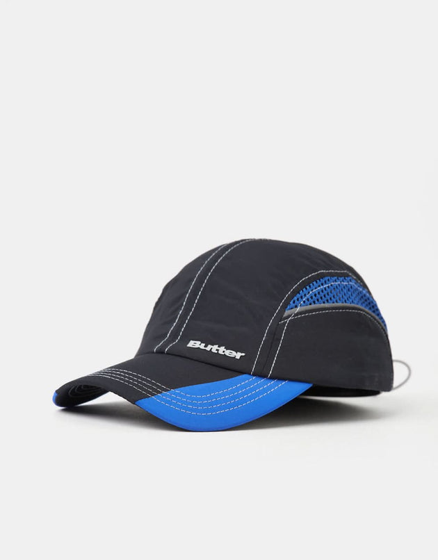 Gorra de 4 paneles Butter Goods Race - Negro