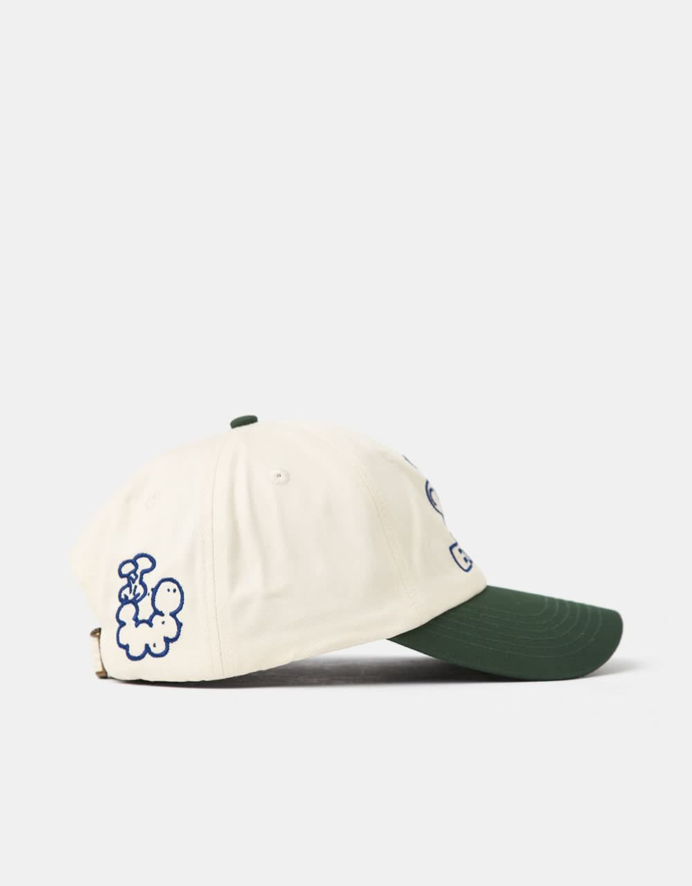 Butter Goods Bugs 6 Panel Cap - Natural/Forest