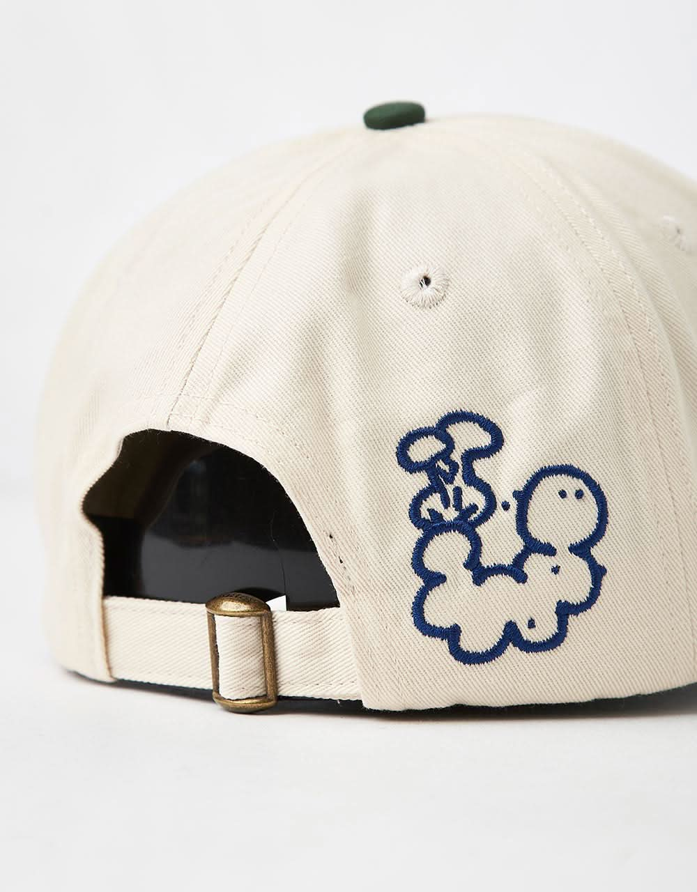 Butter Goods Bugs 6 Panel Cap - Natural/Forest