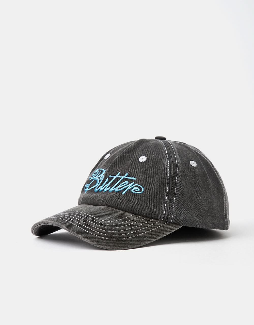 Butter Goods Jive Pinch Front Cap - Black