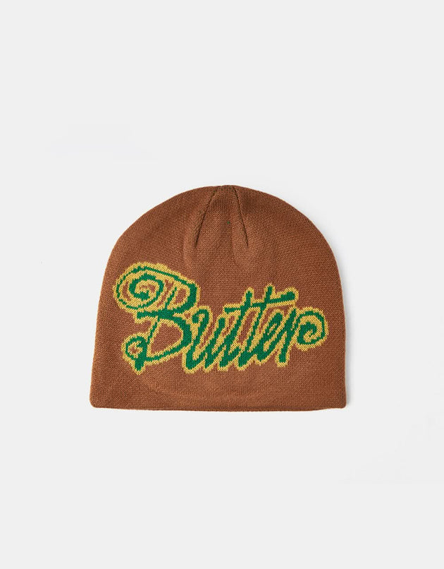 Gorro Jive Skully de Butter Goods - Marrón