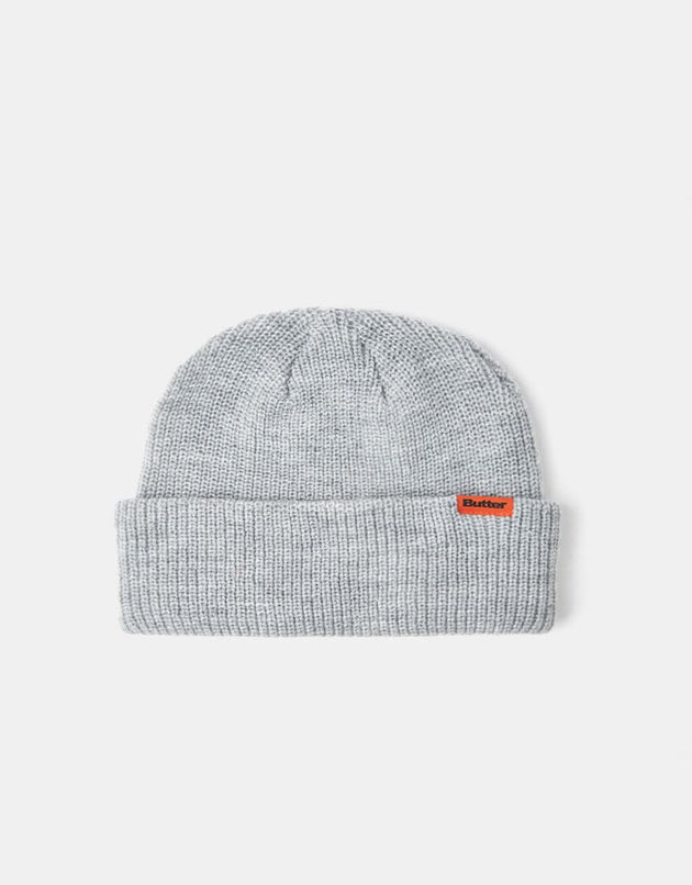 Butter Goods Tall Wharfie Beanie - Ash